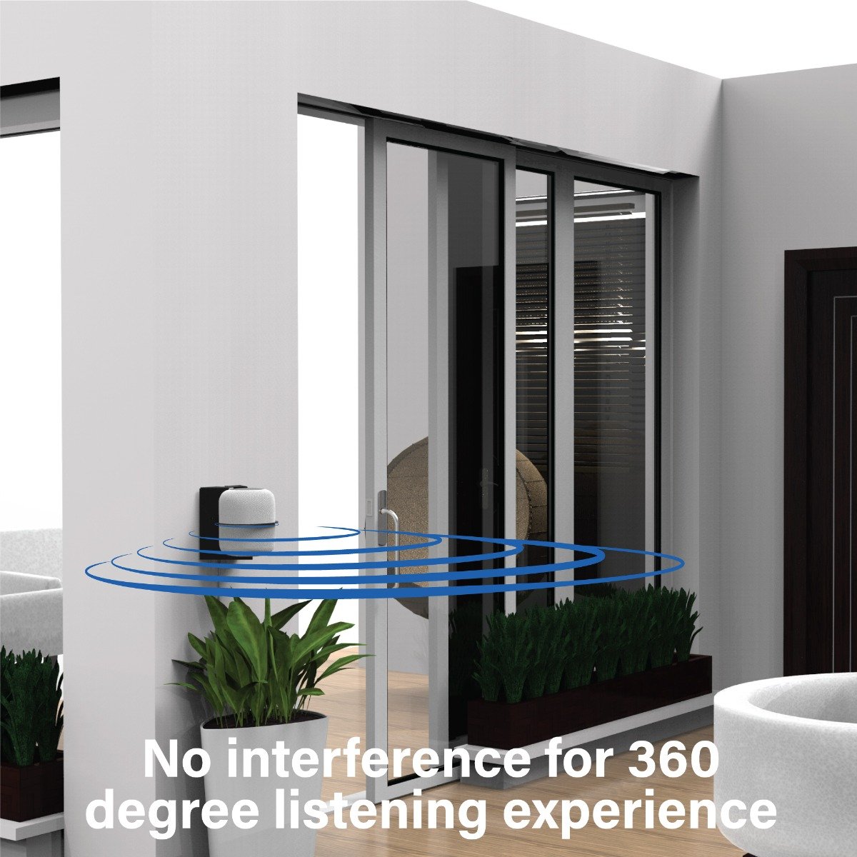 Secure HomeBase Wall Mount for Apple HomePod 260 Listening Experience (desktop image) Secure HomeBase Wall Mount for Apple HomePod 260 Listening Experience (desktop image)