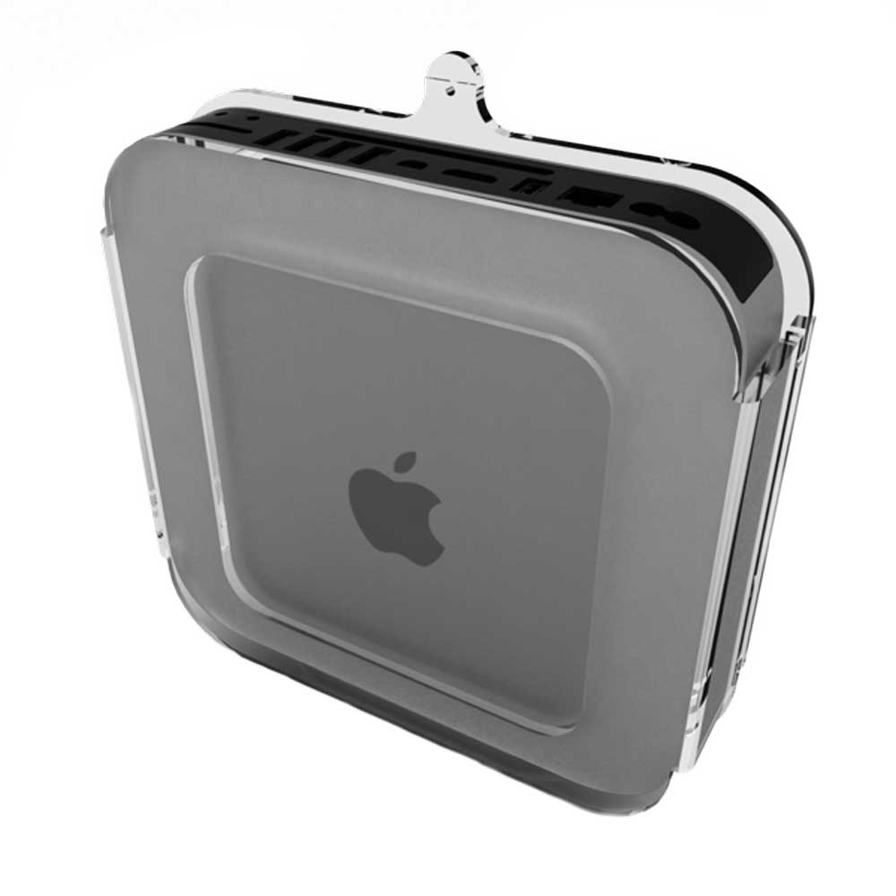 Mini mount Clear for Mac Mini (3rd and 4th Generation) Front View (desktop image) Mini mount Clear for Mac Mini (3rd and 4th Generation) Front View (desktop image)