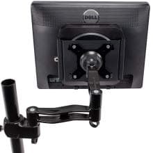 Mini Mount Secure For Mac Mini (3rd and 4th Gen) shown with monitor arms (desktop image) Mini Mount Secure For Mac Mini (3rd and 4th Gen) shown with monitor arms (desktop image)